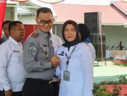 Kalapas IIA Bengkulu Hadiri Pisah Sambut Kalapas Perempuan IIB