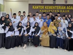 Kepala Kemenag Kaur, Muhamad Saleh Kukuhkan Pengurus IPARI Periode 2025-2029