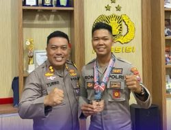 Personel Polres Kaur Raih Juara 3 Kejuaraan Taekwondo Piala Kemenpora RI 2025