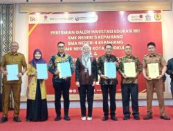 BEI Provinsi Bengkulu Resmikan Galeri Investasi Edukasi di Tiga Sekolah