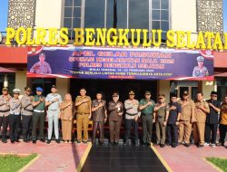 Polres Bengkulu Selatan Gelar Apel Pasukan Operasi Keselamatan Nala 2025