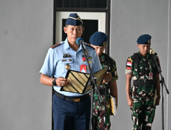 Danlanud RSA Natuna Sampaikan Hasil Rakor dengan Presiden RI