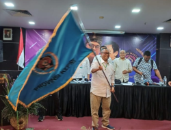 Saibansah Dandani Resmi Pimpin Ketua PWI Kepri Masa Bakti 2025-2028