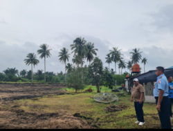 Kuatkan Ketahan Pangan di Natuna Lanud RSA Buka Lahan Baru 