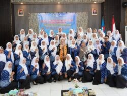 Pasca Dilantik, Istri Bupati Seluma Buka Diklat Guru PAUD di Aula Dinkes