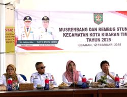 Camat Laksanakan Musrenbang Tingkat Kecamatan Kota Kisaran Timur Tahun 2025