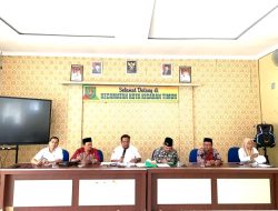 Camat Kota Kisaran Timur Pimpin Rapat Persiapan Pelaksanaan MTQ dan FSQ Tingkat Kecamatan Tahun 2025