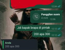 Pengakuan Warga, Kades Dusun Baru V Koto Minta Pungutan Untuk THR Tahunan