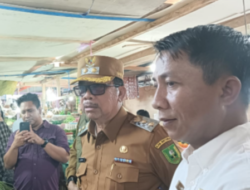 Hari Pertama Tugas Wabup Natuna Lakukan Sidak Setabilnya Harga Sembako