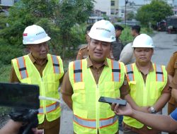 Wakil Bupati Asahan Tinjau Pelaksanaan Pemeliharaan Ruas Jalan Bernilai 5 Miliar