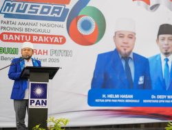 Wagub Bengkulu Mian Hadiri Muswil dan Musda PAN, Tekankan Sinergi Untuk Kesejahteraan Rakyat