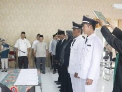 Bupati Seluma Lantik Sekaligus Ambil Sumpah Jabatan PAW Kades Petai Kayu dan Padang Batu