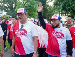Jalan Sehat Rayakan HUT Bank Bengkulu: Ajang Bumikan Merah Putih Bengkulu di Kancah Nasional