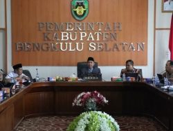 Sekda Bengkulu Selatan Hadiri Kegiatan Forum Komunikasi Terkait Implementasi Strategi Penguatan Rekrutmen UHC