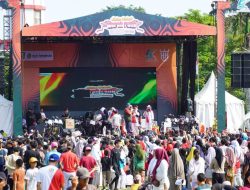 Peringati HUT Bank Bengkulu Ke-54, Pemprov Bengkulu Gelar Jalan Sehat Merah Putih
