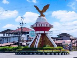 Penataan Terus Berlanjut, Walikota Dedi Wahyudi Akan Lakukan Rehabilitasi Tugu Disetiap Bundaran Dengan Nuansa Merah Putih
