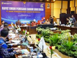 RUPS Luar Biasa Bank Bengkulu, Usulkan Nama Pejabat Ke OJK