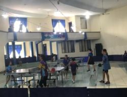 Ketum PTMSI Provinsi Bengkulu Resmikan Turnamen Mini Tenis Meja Se-Kota Bengkulu