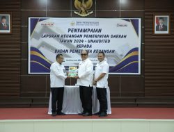 Pemkab Asahan Serahkan Laporan Keuangan Pemerintah Daerah Unaudited T.A 2024 ke BPK