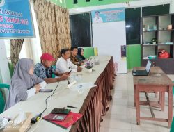 Pemdes Karang Endah Ikuti Zoom Pembentukan Koprasi Merah Putih