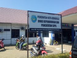 Tingkatkan Pelayanan Untuk Masyarakat, Dukcapil Kota Bengkulu Buka Dihari Sabtu dan Minggu
