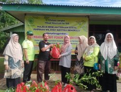 MKS PW Aisyiyih Bengkulu Bersama BPDAS Ketahun Bagikan Bibit Pohon di Sumur Dewa