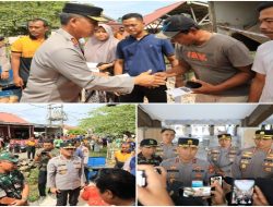 Kapolda Bengkulu Tinjau Langsung Penanganan Dampak Gempa Bumi 6,3 SR di Bengkulu