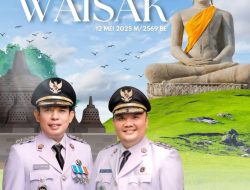 Walikota Dedi Wahyudi Bersama Wawali Ronni PL Tobing Mengucapkan Selamat Memperingati Waisak 2025