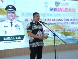 Wakil Bupati Asahan Buka Sosialisasi PBJT di Kabupaten Asahan
