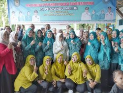 Wakil Ketua PKK Sumut dan Ketua PKK Asahan Kunjungi Posyandu dan PAUD