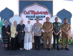 Bupati dan Wakil Bupati Hadiri Open House Halal Bihalal Kapolres Asahan
