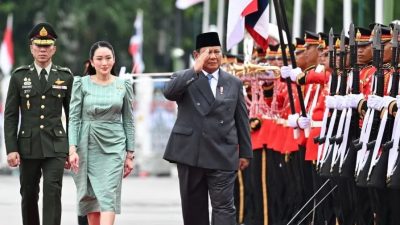 Presiden RI Berkunjung Kekantor Perdana Mentri Thailand Paetongtarn Shinawatra