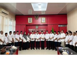 Pemkab Seluma Gelar Sartijab Plh Sekda Riduan Sabrin yang Fipimpin Langsung Wabup Gustianto