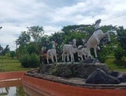 Wabup Seluma Tinjau Lokasi Taman Patung Kuda di Area Komplek Perumahan Dinas