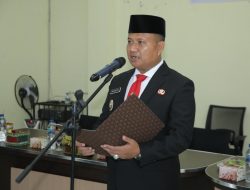 Wakil Bupati Lantik 2 Pejabat di Disdukcapil Kabupaten Asahan