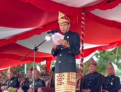 Upacara HUT Kaur Ke-22, Bupati Sampaikan Semangat Persatuan dan Kesatuan Membangun Daerah