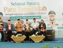 Suasana Haru, 423 JCH Tiba Perdana di Embarkasi Haji Bengkulu