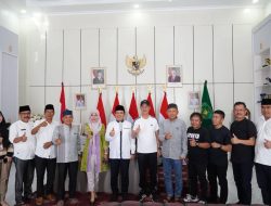 Walikota Dedi Wahyudi Didampingi PJ Sekda Tony Terima Kunjungan Bupati Rejang Lebong