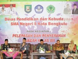 Wagub Mian Hadiri Pertemuan Bersama Seluruh Kepala Sekolah SMAN dan SMKN Se-Kota Bengkulu