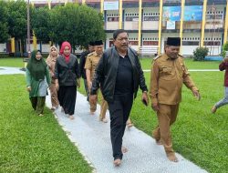 Tingkatkan Mutu Kwalitas Pendidikan, Wagub Mian Tinjau Sarana dan Prasarana di SMAN 10 Pentagon Kaur