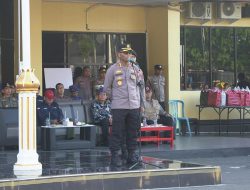 Jelang Pembukaan Festival Tabot 2025, Polresta Bengkulu Gelar Apel Kesiapan Pasukan Pengamanan