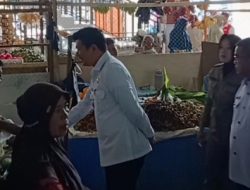 Bupati Bengkulu Utara Sidak Pasar Purwodadi Arga Makmur