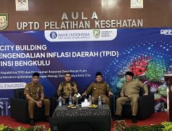 Pemprov Bengkulu Melalui Biro Ekonomi dan Bank Bengkulu Gelar Capacity Buillding  TPID