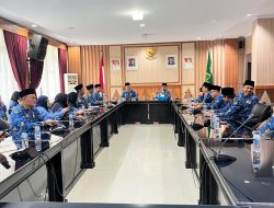 PJ Sekdaprov Bengkulu Herwan Antoni Pimpin Rapat Koordinasi Bersama Seluruh Kepala OPD