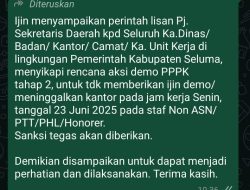 Pemda Seluma Diduga Intimidasi Honorer Ikut Aksi Damai, Fraksi Partai Gerindra Siap Pasang Badan