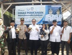 Bupati Seluma Lounching Program Ketahanan Pangan Budidaya Kepiting Bakau Dikunkai Baru
