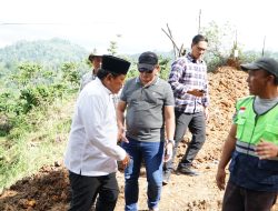 Wagub Mian Tinjau Langsung Proyek Pekerjaan Jalan Provinsi Bengkulu di Kepahiang