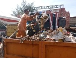 Siapkan 5 Truk, Pemkot Bengkulu Angkut 10 Ton Sampah di Lokasi Festival Tabut