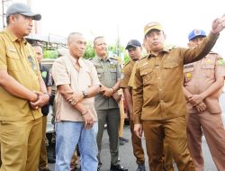 Walikota Dedi Wahyudi Turun Langsung Kepasar Minggu, Tegur Pedagang yang Bandel