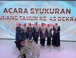 Ketua Dekranasda Bengkulu Hadiri Acara Puncak Peringatan HUT Ke-45 Dekranas Tahun 2025 Dibalik Papan